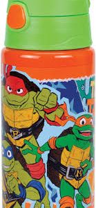 Teenage Mutant Ninja Turtles Pizza Power aluminiumflaska med krok 500 ml