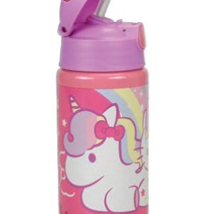 Hello Kitty enhörning aluminiumflaska med hängare 500 ml