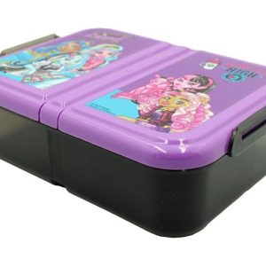 Monster High Clawsome matlåda med flera fack, smörgåslåda