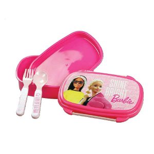 Barbie Shine Bright matlåda med bestickset