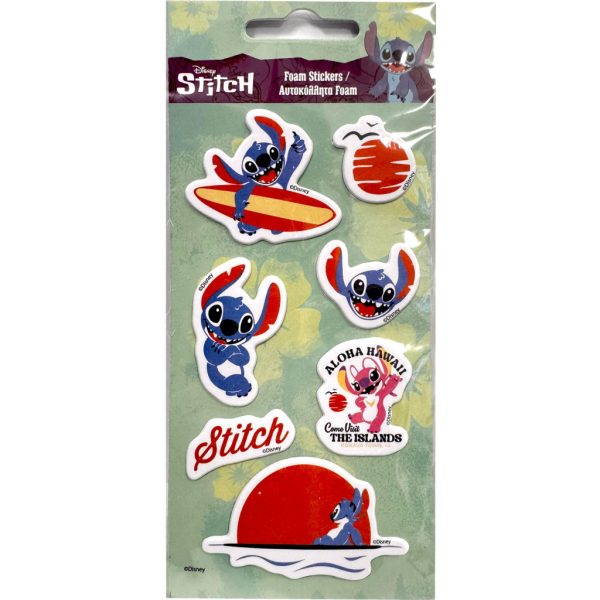 Disney Lilo and Stitch The Islands skumklistermärkesset