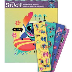 Disney Lilo and Stitch klistermärkesalbum med 50 klistermärken