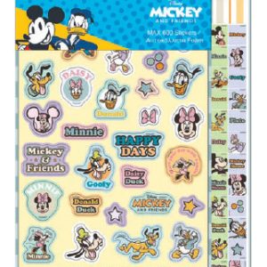 Disney Mickey klistermärkesset med 600 delar