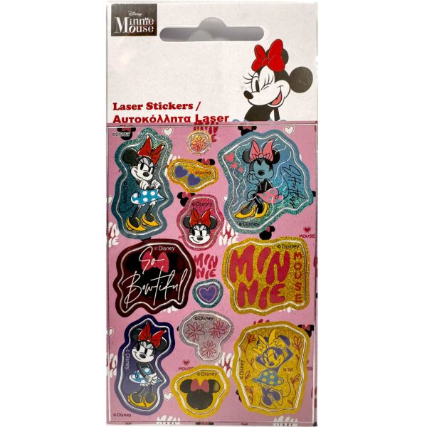 Disney Minnie Bowtiful hologram klistermärkesset