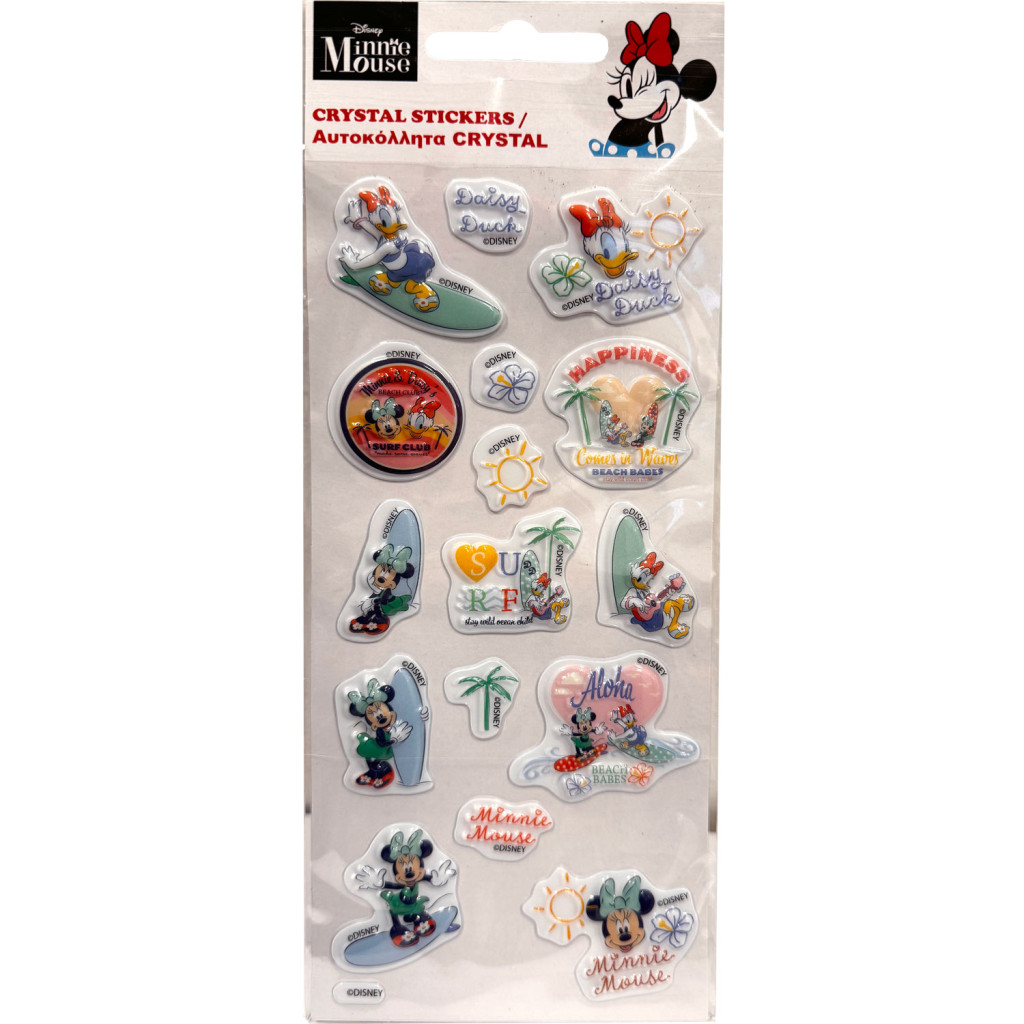 Disney Mimmi Pigg Elements Aloha bubbelklistermärke