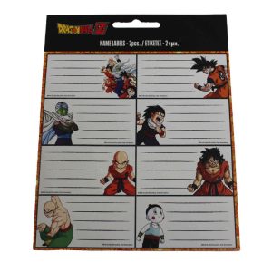 Dragon Ball 16-delars anteckningsetikettset