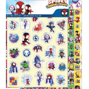 Spindelmannen Spidey 600-delars klistermärkesset