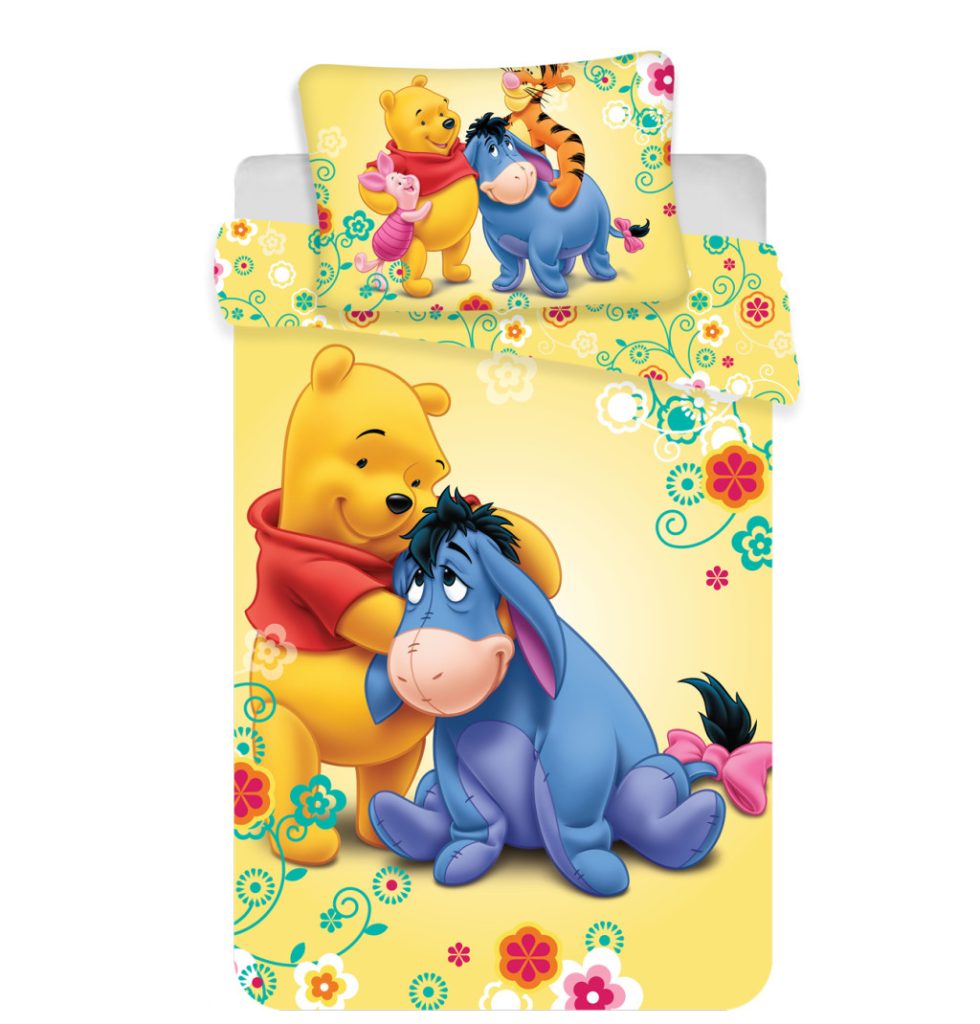 Disney Winnie the Pooh Eeyore Barnbäddset 100×135 cm, 40×60 cm