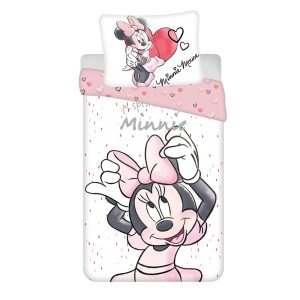 Disney Mimmi Pigg påslakanset 140×200 cm, 70×90 cm