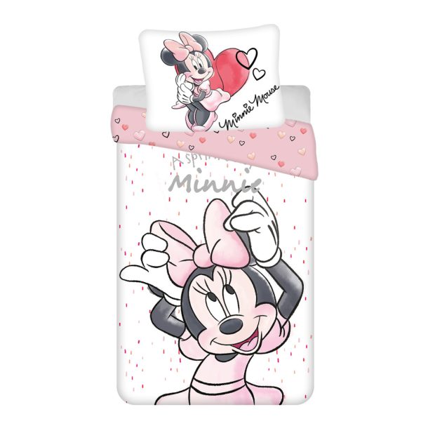 Disney Minnie Bäddset 140×200 cm, 70×90 cm