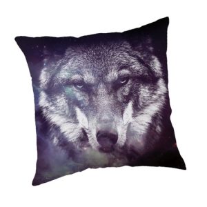 Wolf blå örngott 45x45 cm