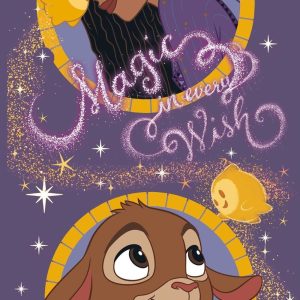 Disney Kívánság Magic badhandduk, strandhandduk 70x140 cm