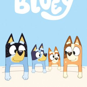Bluey badhandduk, strandhandduk 70x140 cm