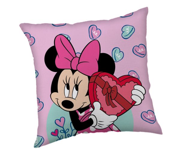 Disney Mimmi Pigg lila dekorationskudde 40x40 cm