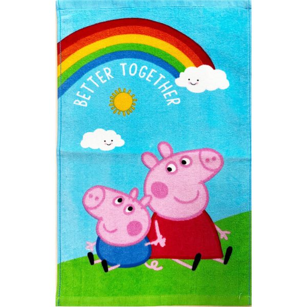 Greta Gris handduk Together 30x50 cm