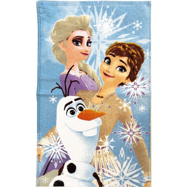 Disney Frozen Olaf och systrarnas handduk 30x50 cm