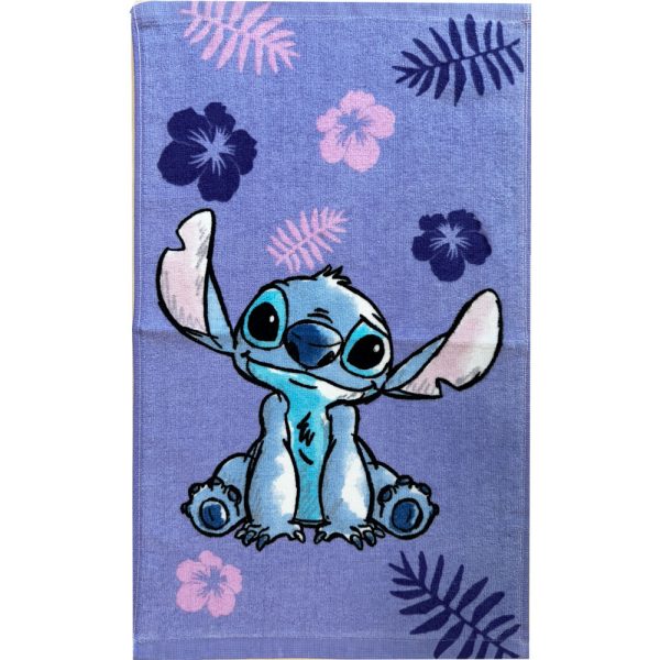Disney Lilo and Stitch handduk 30x50 cm lila