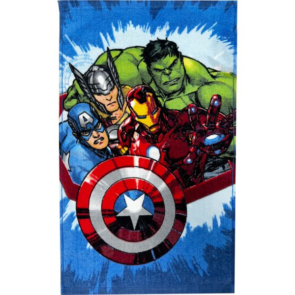 Avengers Dynamic Heroes handduk 30x50 cm