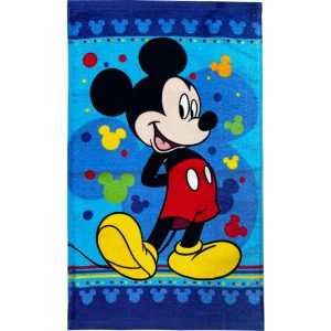 Disney Mickey handduk med glatt motiv, 30x50 cm