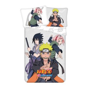 Naruto United påslakanset 140×200 cm, 70×90 cm