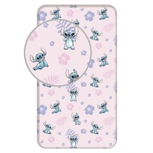 Disney Lilo and Stitch Dra på lakan med resår 90x200 cm