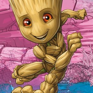 Guardians of the Galaxy I am Groot badhandduk, strandhandduk 70x140 cm