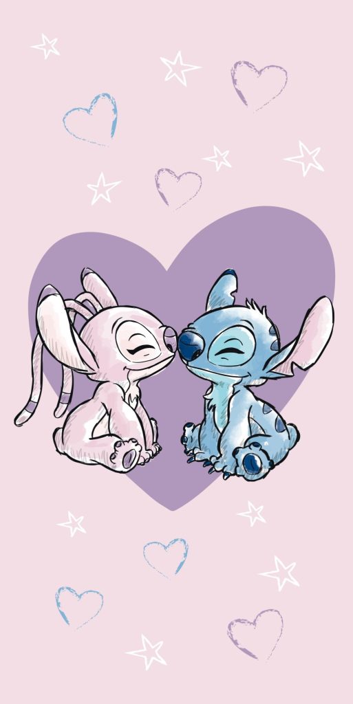 Disney Lilo and Stitch Badhandduk, Strandhandduk 70x140 cm