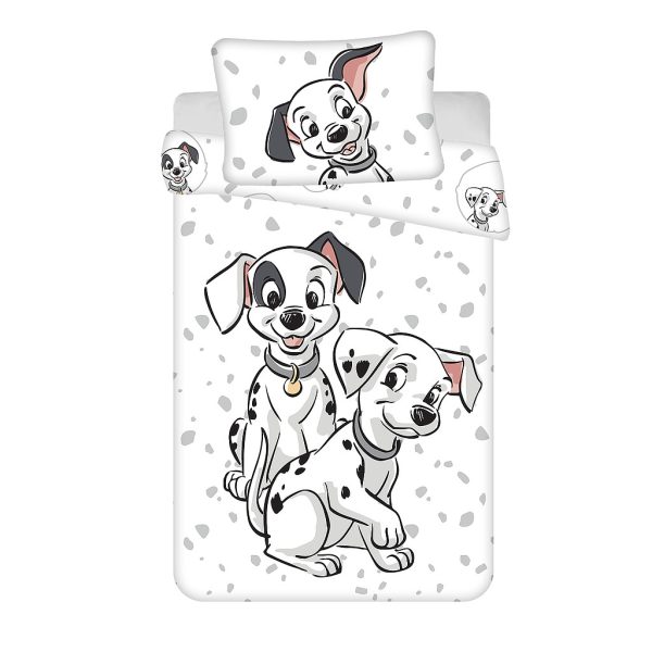 Disney 101 Dalmatiner barns påslakan set 100×135 cm, 40×60 cm