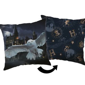 Harry Potter Hogwarts kudde, dekorativ kudde 40x40 cm
