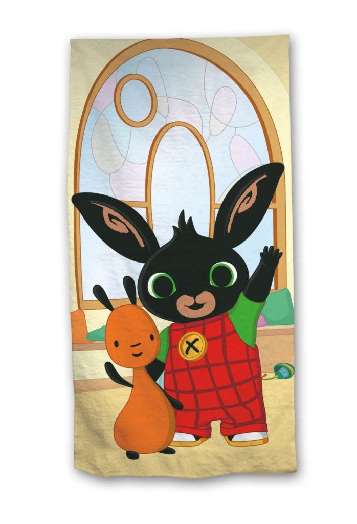 Bing Hoppity badhandduk, strandhandduk 70x140 cm