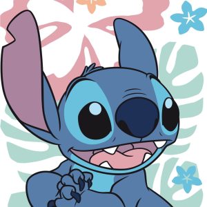 Disney Lilo and Stitch Hawaiian Harmony badhandduk, strandhandduk 70x140 cm