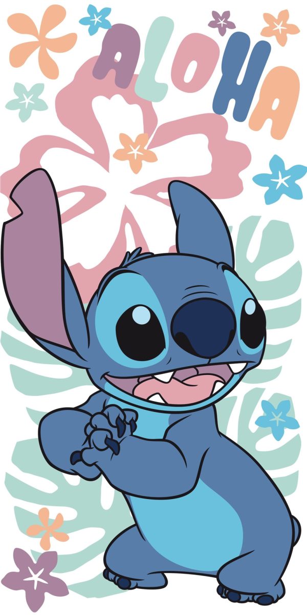 Disney Lilo and Stitch badhandduk Hawaiian Harmony 70x140 cm