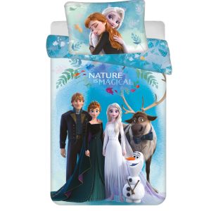 Disney Frozen Nature is Magical barnsängkläder 100×135 cm, 40×60 cm