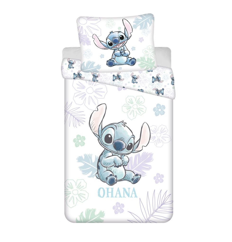 Disney Lilo and Stitch Ohana påslakan 140×200 cm, örngott 70×90 cm