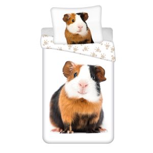 Animals Guinea Pig Bäddset 140×200 cm, 70×90 cm