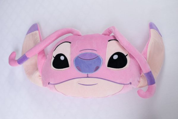 Disney Lilo and Stitch Angel Pink 3D dekorativ kudde 35 cm