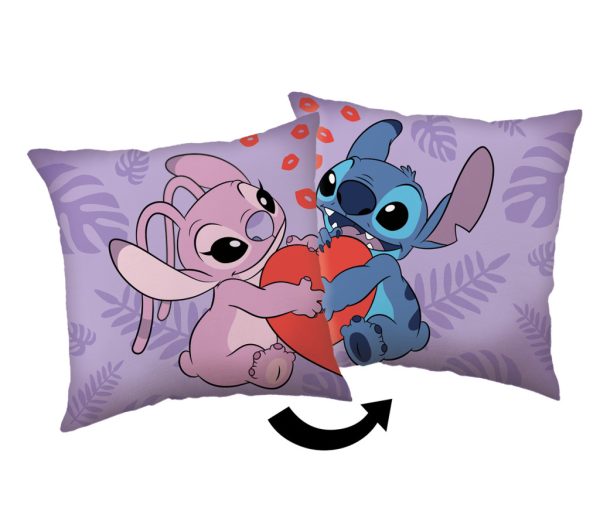 Disney Lilo and Stitch Kiss dekorativ kudde 40x40 cm