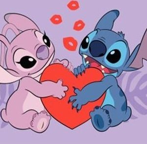 Disney Lilo and Stitch badhandduk, strandhandduk 70x140 cm
