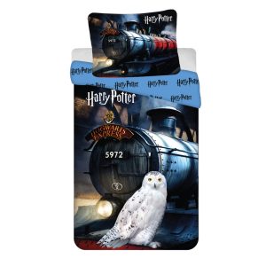 Harry Potter Hogwarts Express påslakan 140x200 cm, örngott 70x90 cm