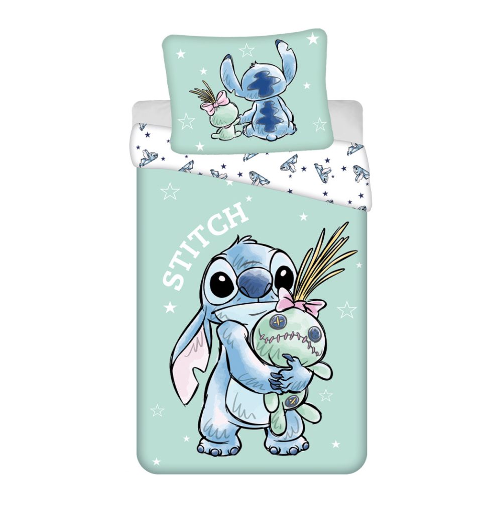 Disney Lilo and Stitch påslakan 140×200 cm, örngott 70×90 cm