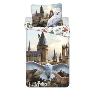 Harry Potter Hedwig påslakanset 140x200 cm, 70x90 cm