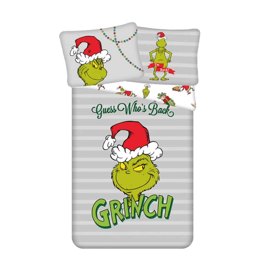 The Grinch Guess Who's Back påslakanset 140x200 cm, 70x90 cm