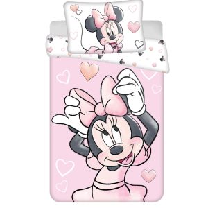 Disney Mimmi Pigg barnbäddset 100×135 cm, 40×60 cm