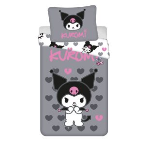 Hello Kitty Kuromi påslakan 140×200 cm, örngott 70×90 cm