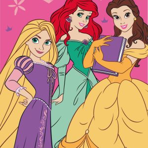 Disney Princess Charm handduk, ansiktshandduk 30x50 cm
