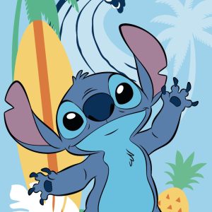 Disney Lilo and Stitch ansiktshandduk, 30x50 cm