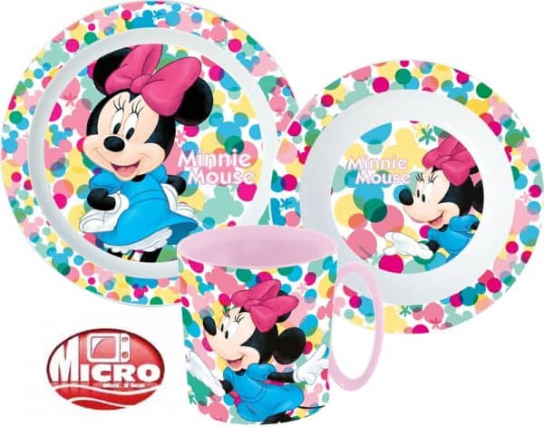 Disney Mimmi Pigg Feel Good servis, mikromaterial med mugg 350 ml