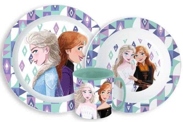 Disney Frozen Ice Magic middagsset med mugg 350 ml