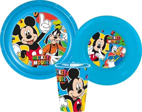 Disney Mickey Cool Summer servis i plast