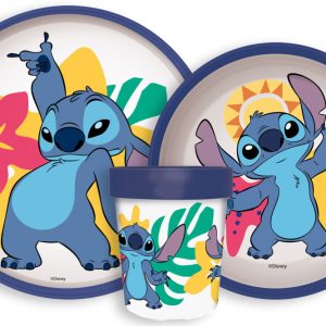 Disney Lilo and Stitch Palms halkfri matservis i mikoplast